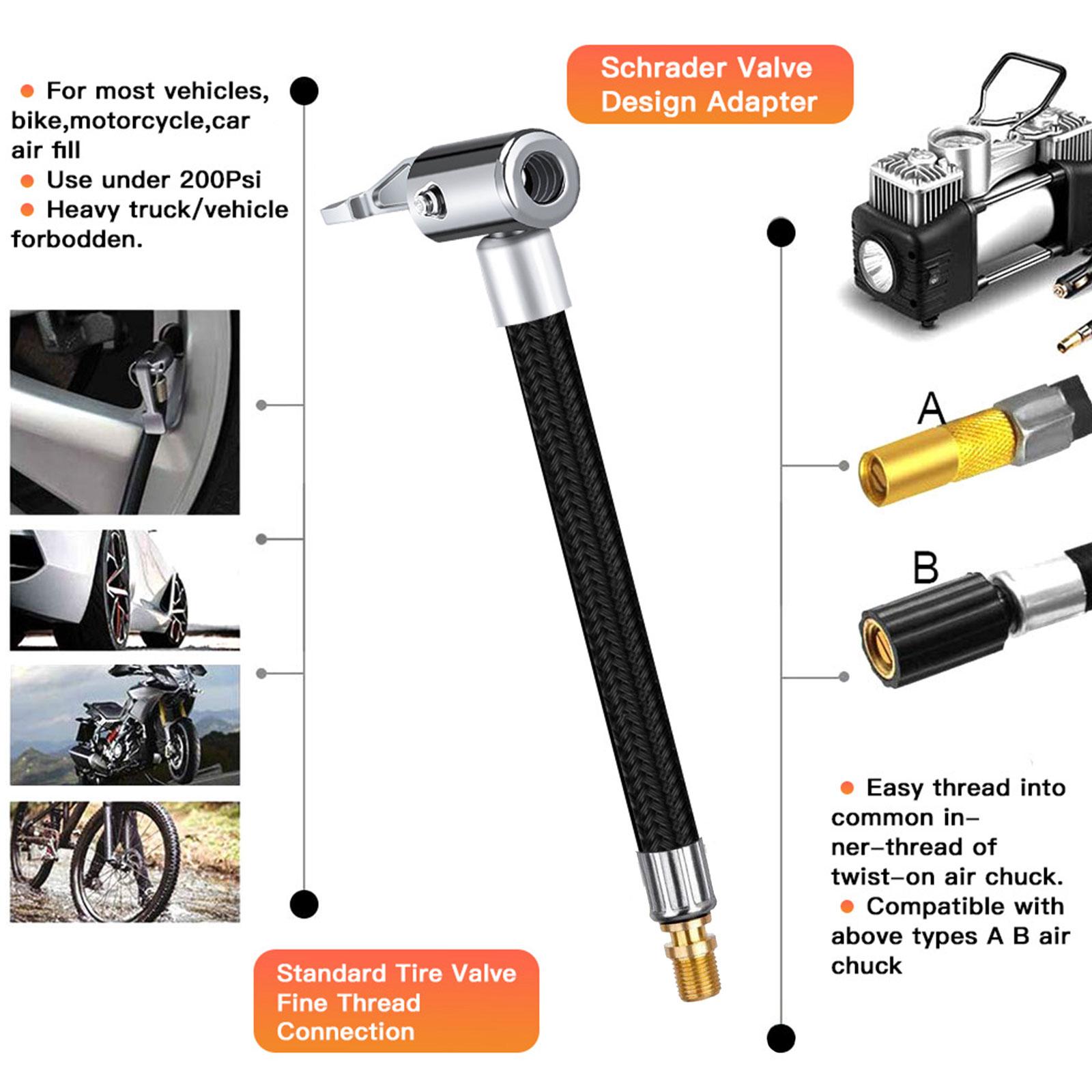 Flexible Steel Tire Valve Conn - огляд і ціна Flexible Hose Braided