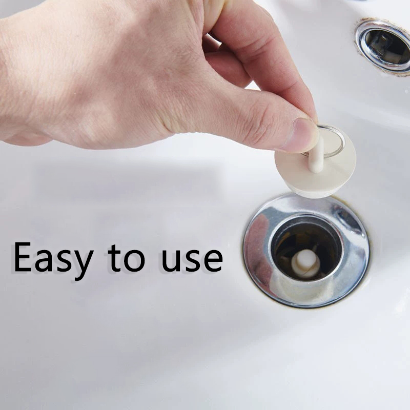 1pcs Rubber Round Tub Stopper  - огляд і ціна Drain Pipe Clip