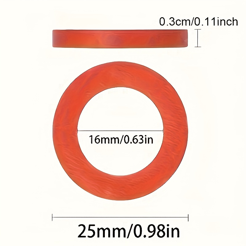 40pcs Durable Long Lasting Sil - огляд і ціна Silicone Tap Washer