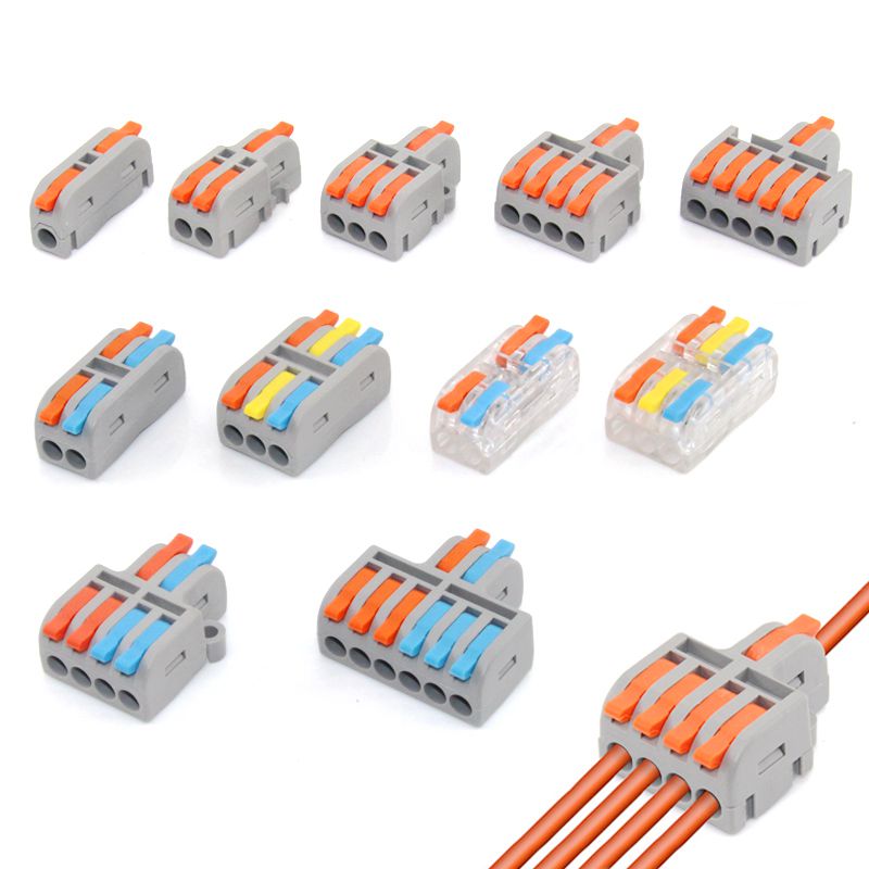 1/5/10 PCS Mini Fast Wiring Ca - огляд і ціна Push Fit Connector