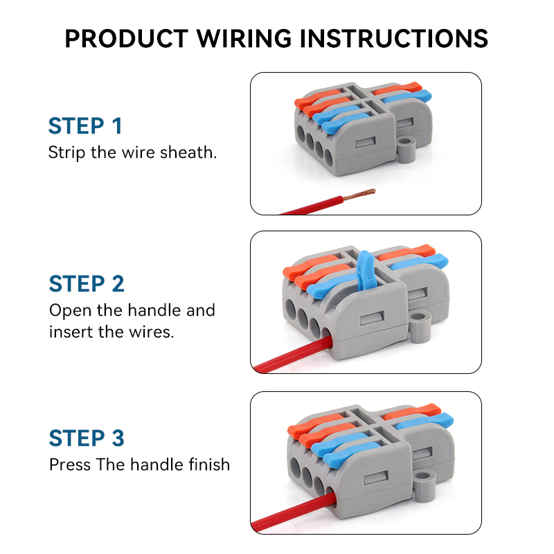 1/5/10 PCS Mini Fast Wiring Ca - огляд і ціна Push Fit Connector