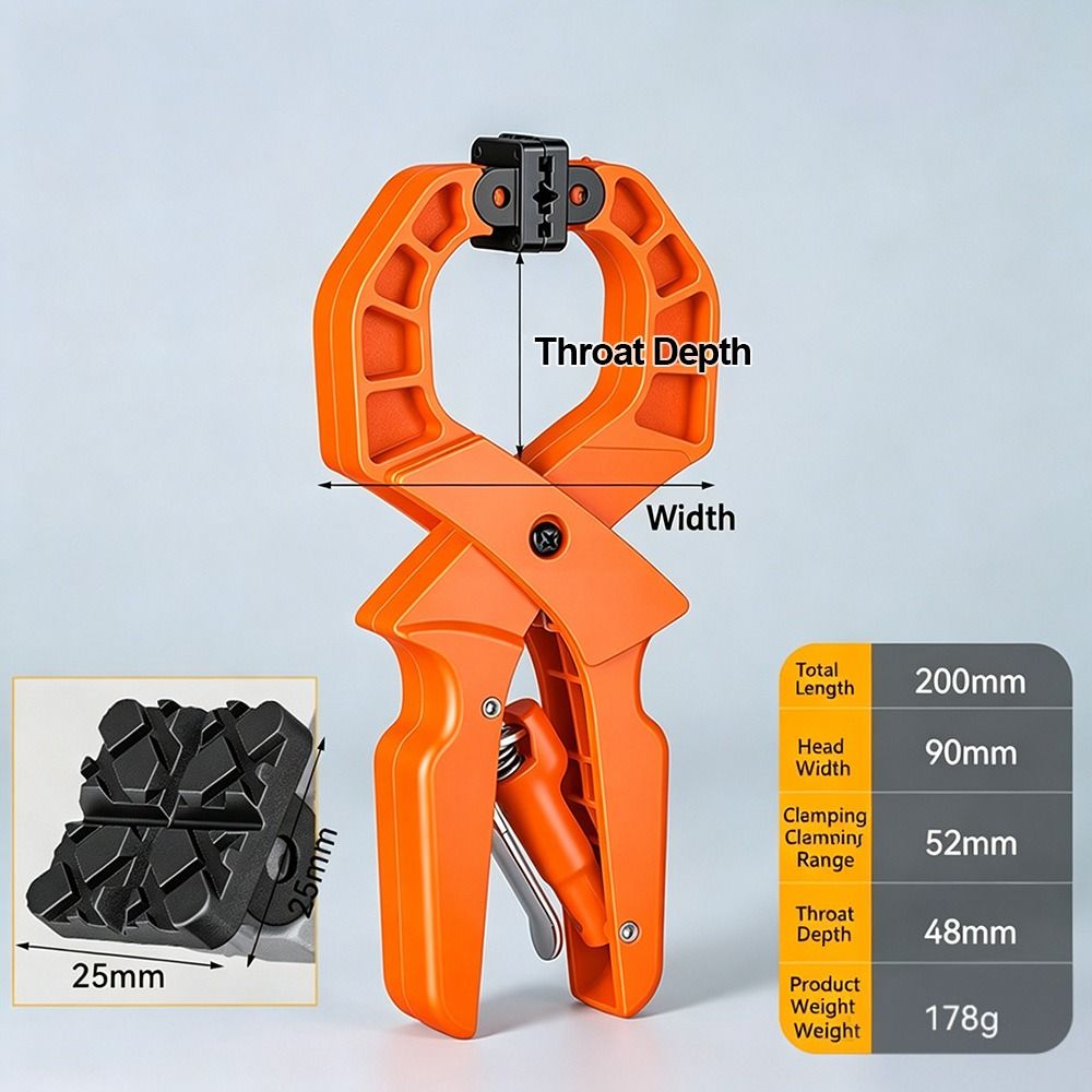 Useful Plastic Quick Clamp Non - огляд і ціна Plastic Pipe Clip